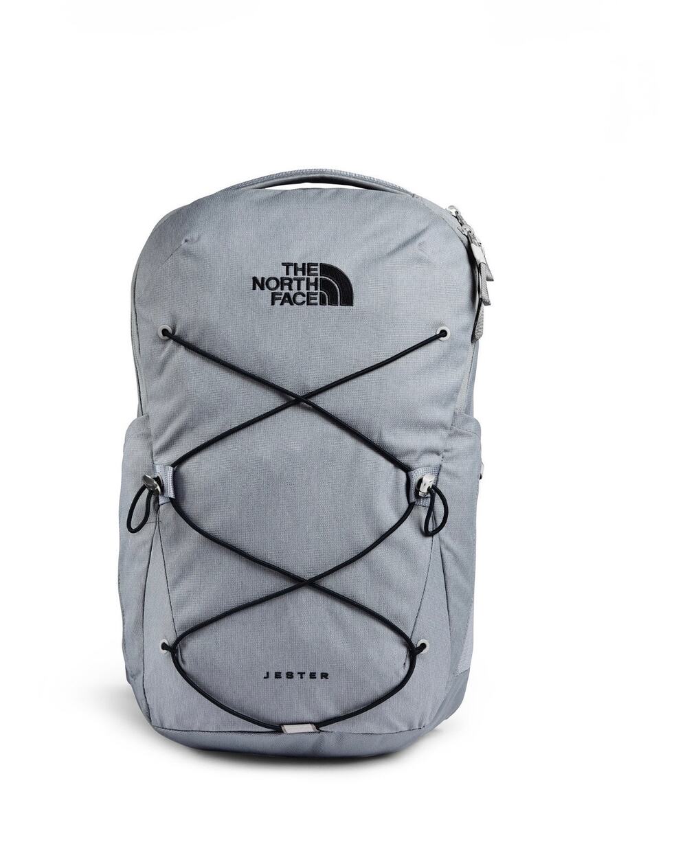 The North Face Men's Jester Laptop Backpack in Mid Gray Dark Heather